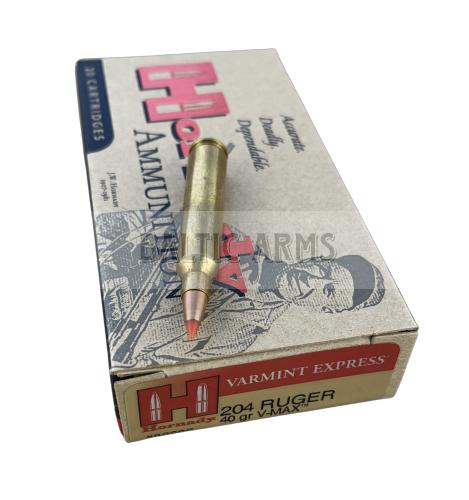 HORNADY .204 Ruger  40 gr V-MAX